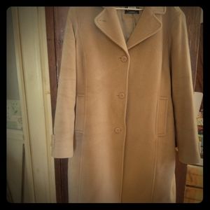 L.L. Bean long polo coat.